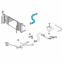 OEM 2009 Scion tC Upper Hose Diagram - 16571-28070