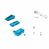 OEM 2005 Jeep Wrangler Body-Air Cleaner Diagram - 5161780AA