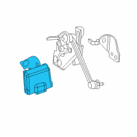 OEM Acura Control Unit, Automatic Leveling Electronic Diagram - 33137-TY2-A01