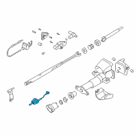 OEM 1998 Chevrolet Astro Actuator Assembly Diagram - 26097679