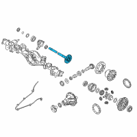 OEM 2008 Kia Sorento Shaft-RAXLE, LH Diagram - 523513E150