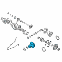 OEM Kia Sorento Carrier Assembly-Differential Diagram - 531503E100