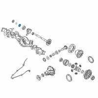 OEM 2005 Kia Sorento Ring-Sensor, Rear Abs Diagram - 527003E471