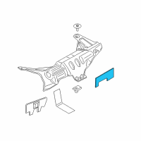 OEM 2021 Ford F-150 SHIELD Diagram - ML3Z-5G221-D