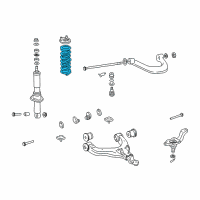 OEM 1996 Toyota Tacoma Spring Diagram - 48131-04020