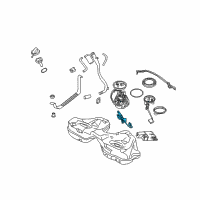 OEM BMW 750i Right Fuel Tank Sending Unit Diagram - 16-11-7-183-795