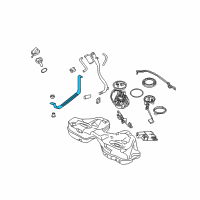 OEM 2006 BMW 750Li Holding Strap Diagram - 16-11-7-195-768