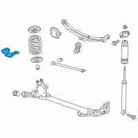 OEM Chevrolet Cruze Mount Bracket Diagram - 13251792