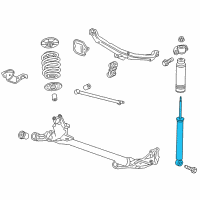 OEM 2016 Chevrolet Cruze Limited Shock Diagram - 13409599