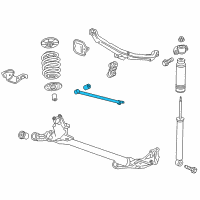 OEM 2015 Chevrolet Cruze Link Arm Diagram - 13469509
