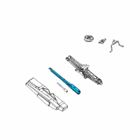 OEM Lincoln MKT Wrench Diagram - 8A8Z-17032-A