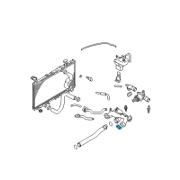 OEM Chrysler Sebring Gasket-THERMOSTAT Diagram - MD194919