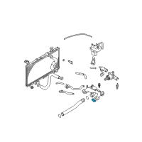 OEM 1998 Chrysler Cirrus Gasket-THERMOSTAT Diagram - MD194919