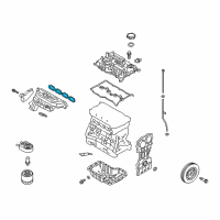 OEM 2021 Kia Stinger Gasket-Port Diagram - 283122CTA0