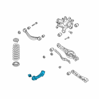 OEM 2019 Kia Cadenza Arm Assembly-Rear Trailing Diagram - 55270D4200