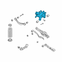 OEM Kia Cadenza Carrier Assembly-Rear Axle Diagram - 52710C2100