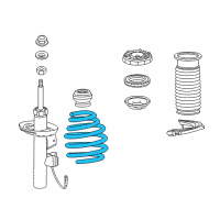 OEM 2015 Cadillac ELR Coil Spring Diagram - 23445725