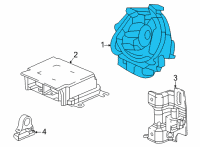 OEM Honda Civic REEL ASSY-, CABLE Diagram - 77900-T20-D21