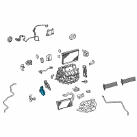 OEM 2020 Lexus LS500h Damper Servo Sub-Assembly Diagram - 87106-50710