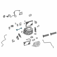 OEM Lexus LS500 THERMISTOR Assembly, Air Diagram - 88620-08010