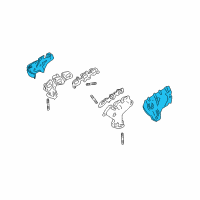 OEM 1996 Infiniti I30 Cover-Exhaust Manifold Diagram - 16590-2Y000