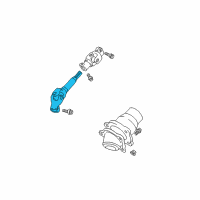 OEM 2001 Toyota Prius Intermed Shaft Diagram - 45260-47030