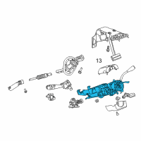 OEM 2015 Ram 1500 Column-Steering Diagram - 68429070AC