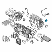 OEM Ford Police Interceptor Sedan Adjust Motor Diagram - AA5Z-19E616-A