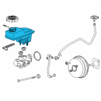 OEM Chevrolet Traverse Reservoir Assembly Diagram - 84730947