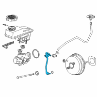 OEM Cadillac Vacuum Tube Diagram - 12648405