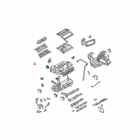 OEM Buick Rendezvous Actuator Asm-Mode Valve Diagram - 10447058