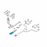 OEM Nissan Altima INSULATOR-Heat, Front Floor Diagram - 74753-8J000