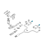 OEM 2005 Nissan Altima DIFFUSER Assembly - Exhaust Diagram - 20080-4Y370