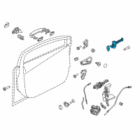 OEM Ford C-Max Door Check Diagram - CP9Z-5823500-A