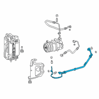 OEM BMW 230i xDrive REFRIGERANT LINE, DUAL LINE Diagram - 64-53-9-395-469