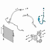 OEM 2019 Ford Ranger Discharge Hose Diagram - KB3Z-19972-AB