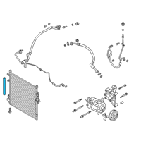 OEM 2019 Ford Ranger Drier Diagram - KB3Z-19C836-A