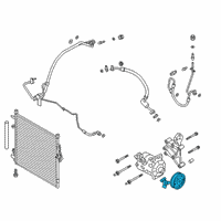 OEM 2019 Ford Ranger Clutch Assembly Diagram - KB3Z-19D786-A