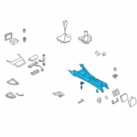 OEM 2012 BMW 128i Centre Console With Drink Holder Diagram - 51-16-9-193-395