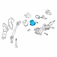 OEM 2016 Toyota RAV4 Motor Assembly Diagram - 80960-0R030