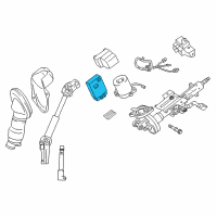 OEM 2016 Toyota RAV4 Control Module Diagram - 89650-0R090