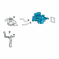 OEM 2019 Toyota RAV4 Master Cylinder Diagram - 47050-42190