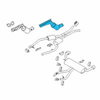 OEM 2010 BMW X5 Exchange. Exhaust Manifold With Catalyst Diagram - 18-40-7-568-014