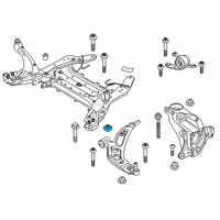 OEM BMW M235i xDrive Gran Coupe Square Nut Diagram - 31-10-6-867-397