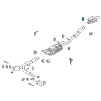 OEM 2020 Ford Expedition Rear Bracket Diagram - JL1Z-5260-B