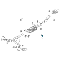 OEM 2018 Lincoln Navigator Front Bracket Diagram - JL1Z-5260-A