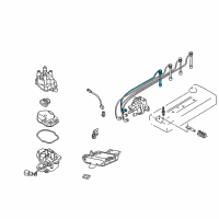 OEM 2001 Nissan Altima Cable No 1 Diagram - 22451-9E000