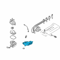OEM 2003 Nissan Xterra Engine Control Module Diagram - 23710-9E268