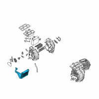 OEM 2009 Hyundai Tucson Core & Seal Assembly-Heater Diagram - 97138-2E150