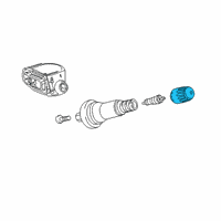 OEM Buick Regal Sportback Repair Kit Cap Diagram - 13598913